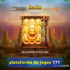 plataforma de jogos 777